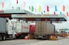 Xe container quay lại cao tốc TP.HCM - Trung Lương